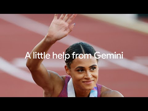 Google's Dear Sydney Olympics commercial showing a father using Gemini to write his daughter's fan letter.